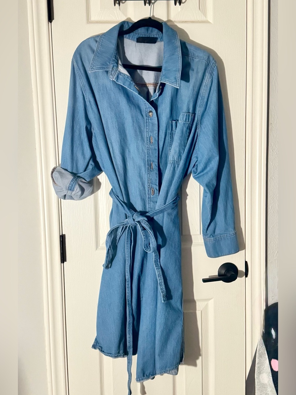 Plus Size Denim Dress